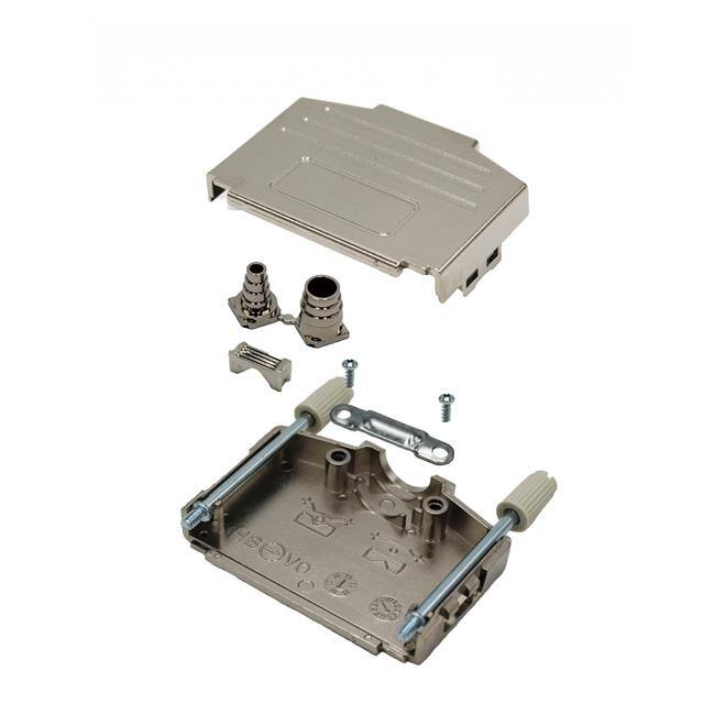 MHDPPK-M-9-K MH Connectors  Capots de connecteurs D-Sub en forme de D